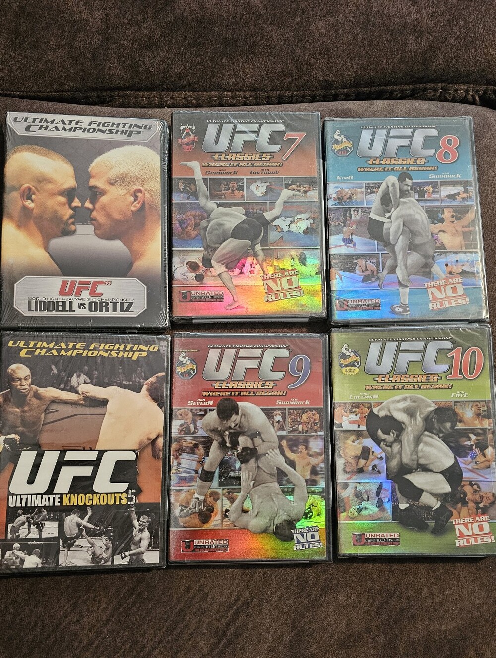 UFC DVD Collection Of 6